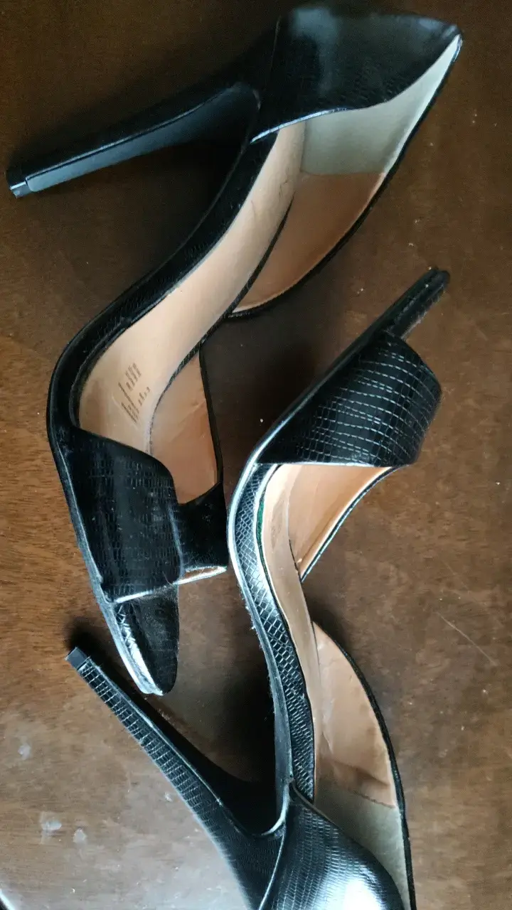 Zapatos de tacón alto negros Via Uno - 3