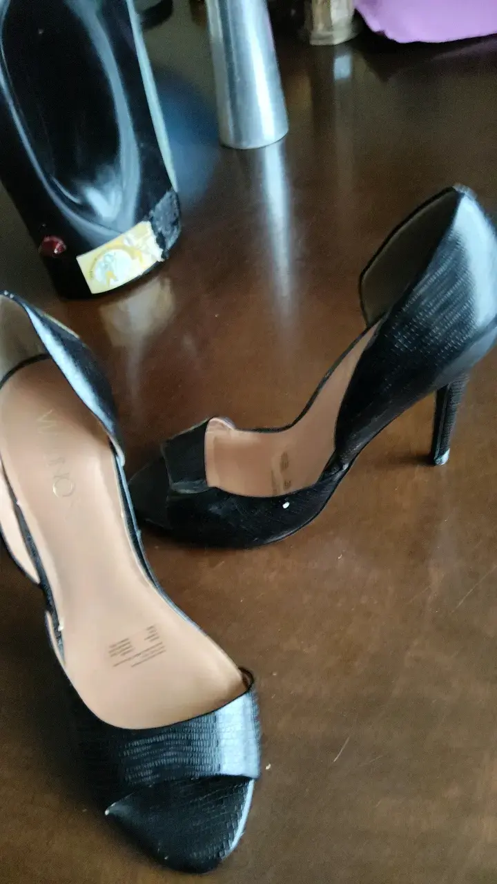 Zapatos de tacón alto negros Via Uno - 4