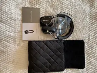 Auriculares bowers & wilkins con estuche acolchado - 1