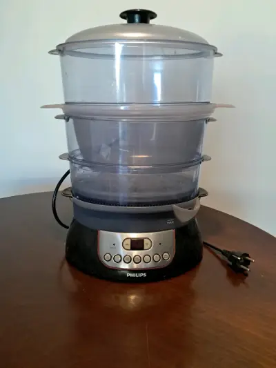 Vaporera eléctrica Philips con control digital - miniatura 1