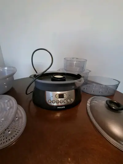 Vaporera eléctrica Philips con control digital - miniatura 4
