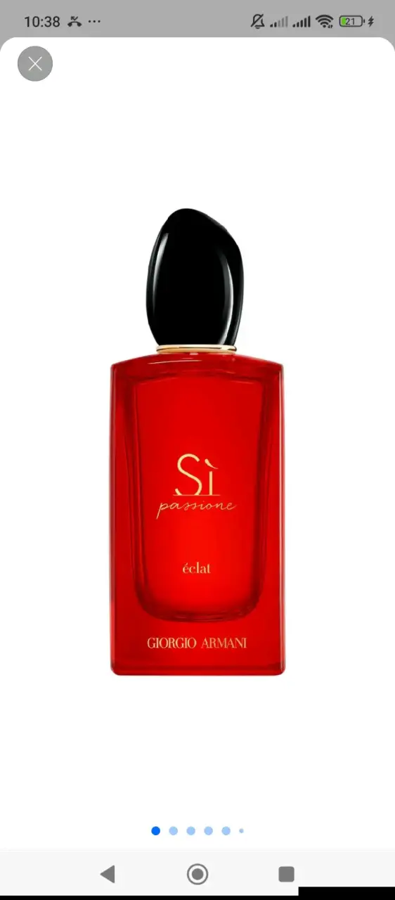 Perfume Giorgio Armani Sì Passione Éclat 100 ml - 2