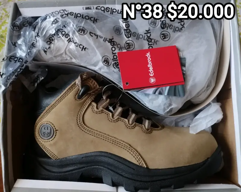 Botas de Seguridad Edelbrock Talla 38 y 44 - 1