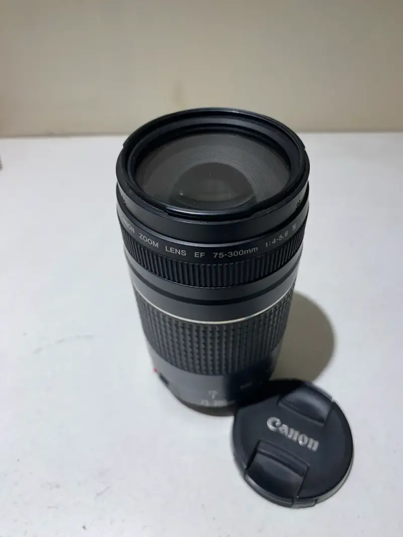 Lente Canon Zoom EF 75-300mm f/4-5.6 III - 2