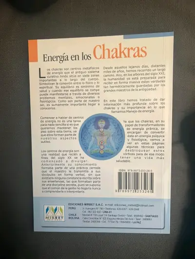 Libro Chakras Conceptos y Desbloqueos Mirbet Ediciones - miniatura 2