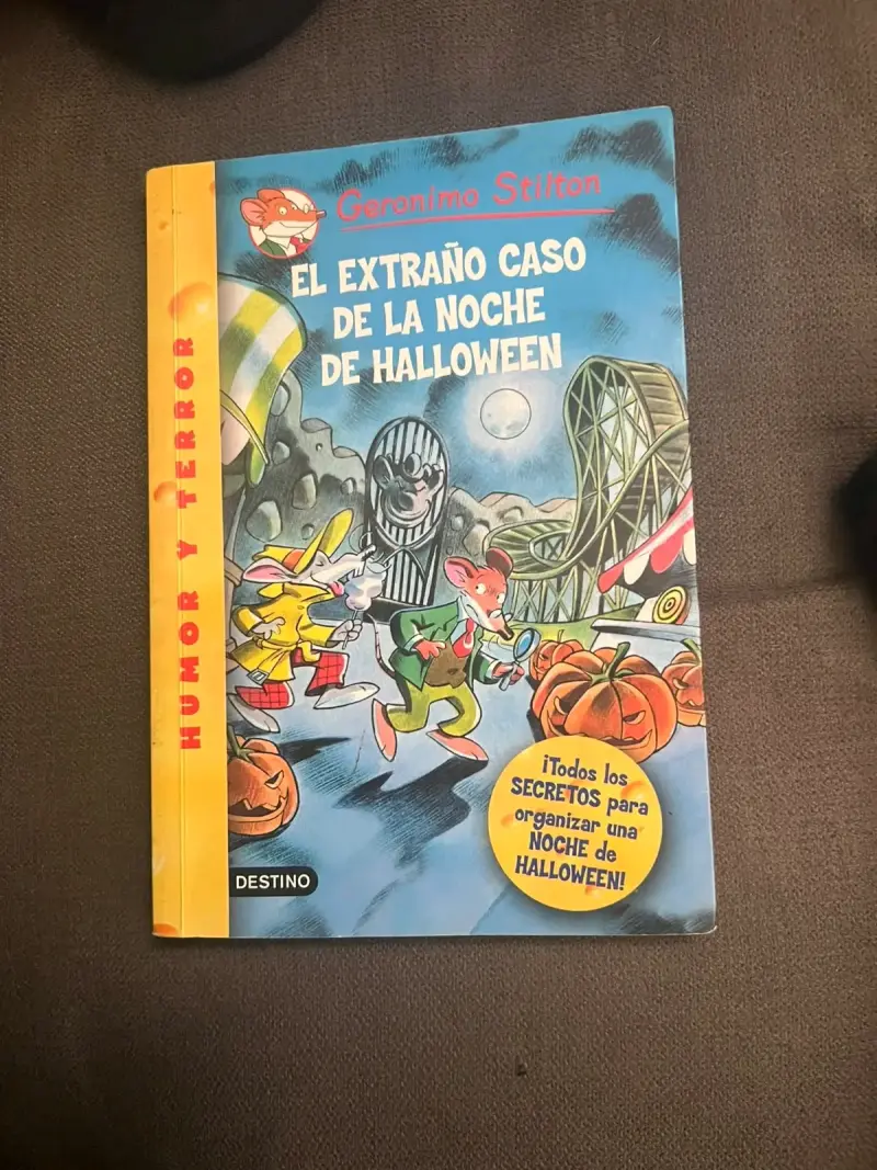 Libro Geronimo Stilton El Extraño Caso de Halloween - 1
