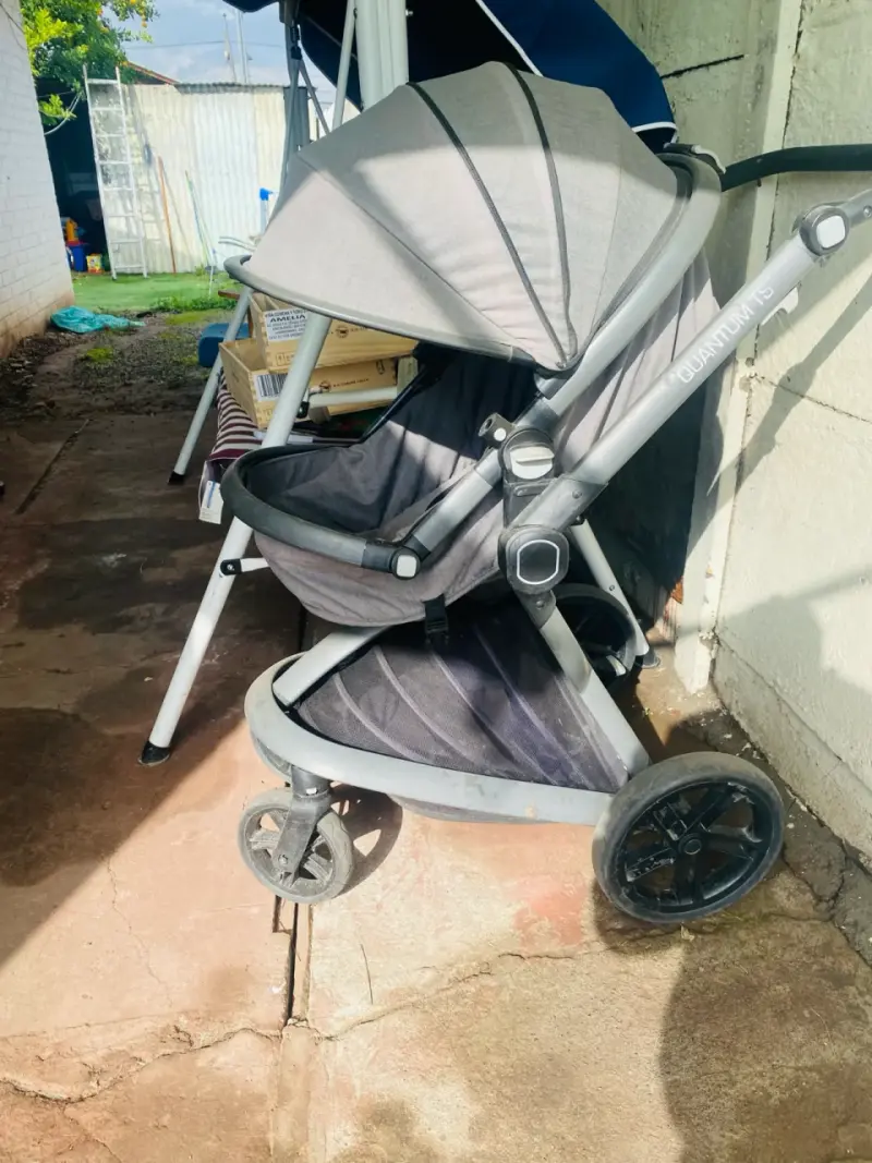 Coche de bebé Quantum TS gris - 2