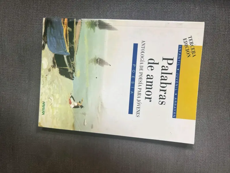 Libro 'Palabras de Amor' Antología de Poesía - 1