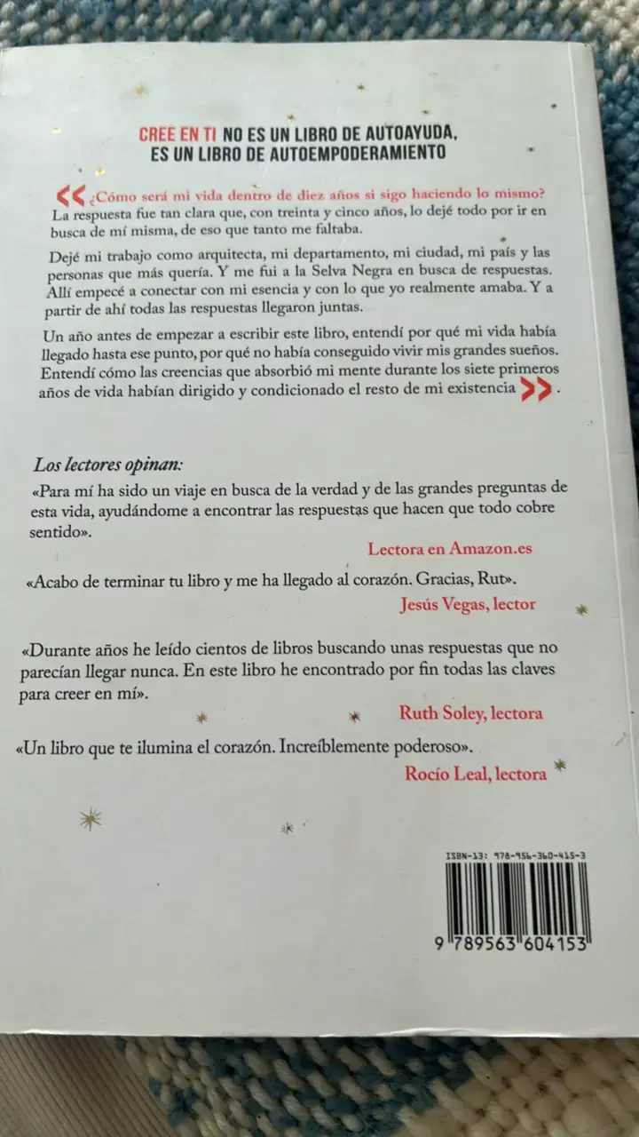 Libro 'Cree en Ti' de Rut Nieves - 2