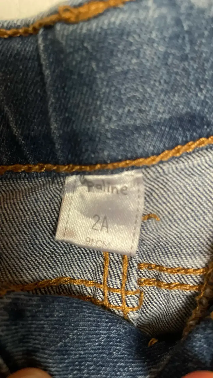 Jeans de mezclilla para niño talla 2A - 3