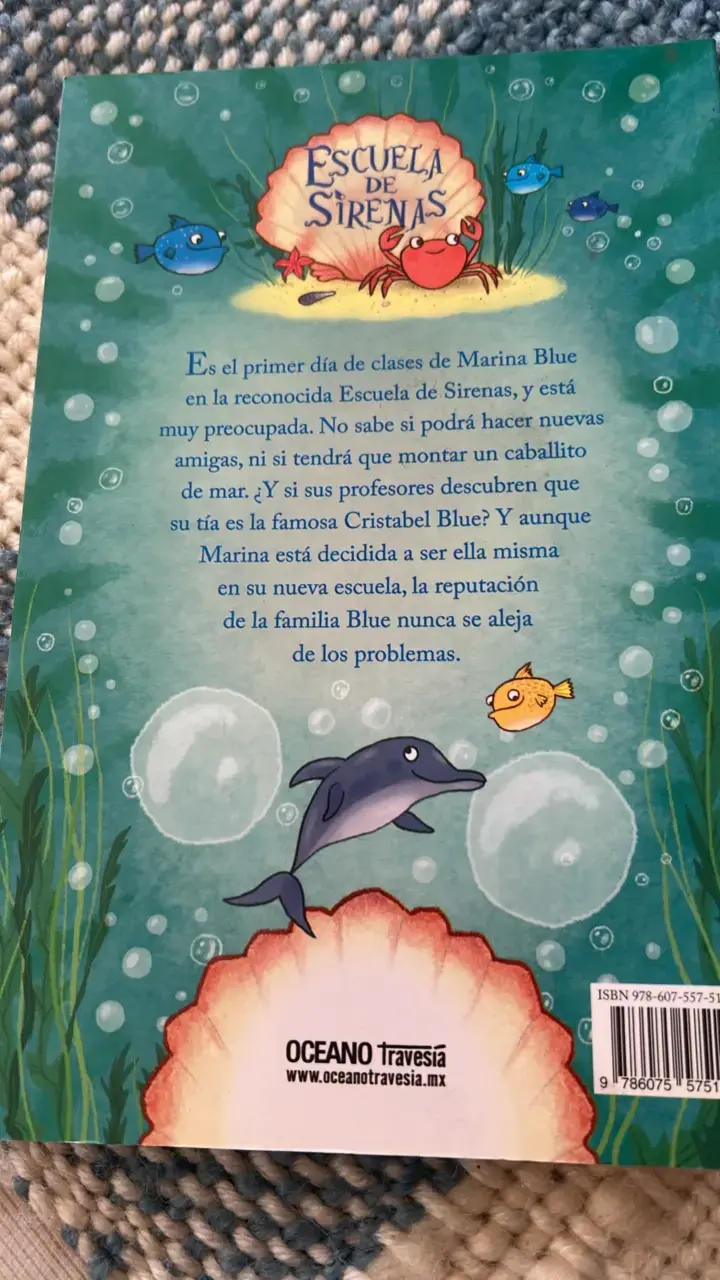 Libro Escuela de Sirenas de Lucy Courtenay - 2