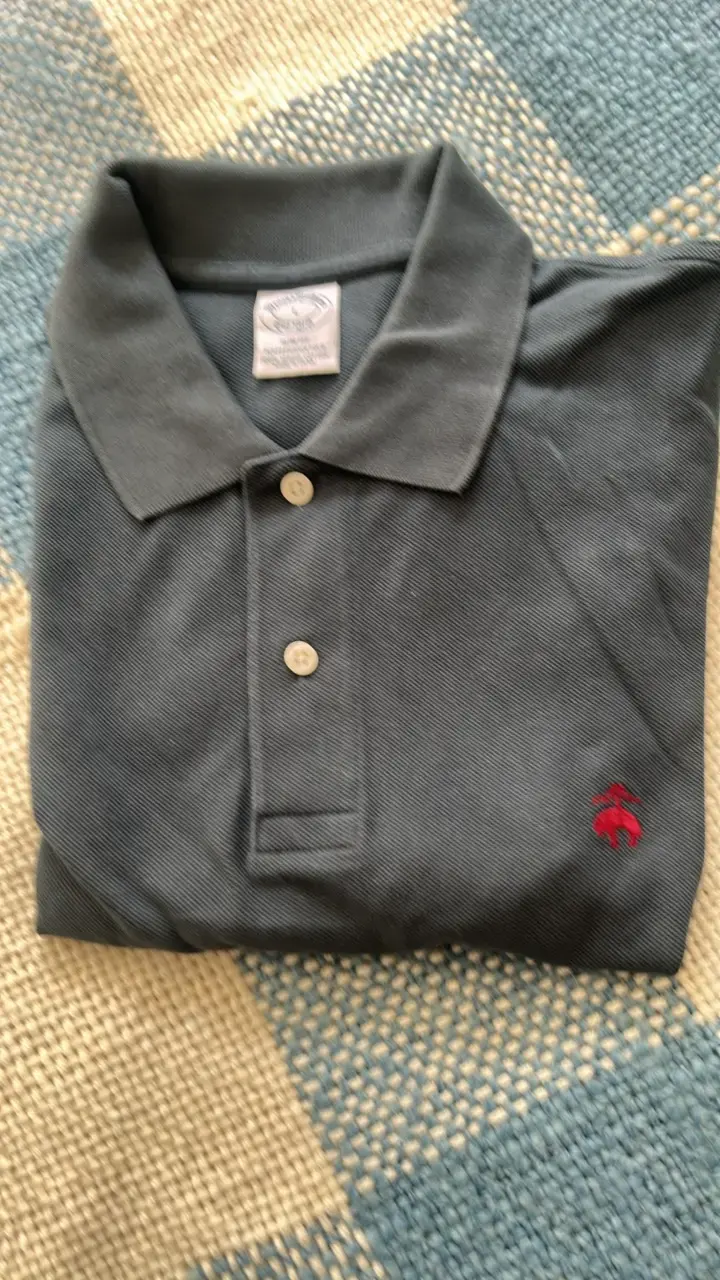 Polera Polo Gris Hombre Brooks Brothers - 1