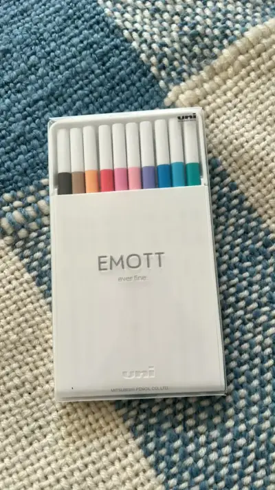 Set de Plumones Emott Ever Fine Uni - miniatura 1