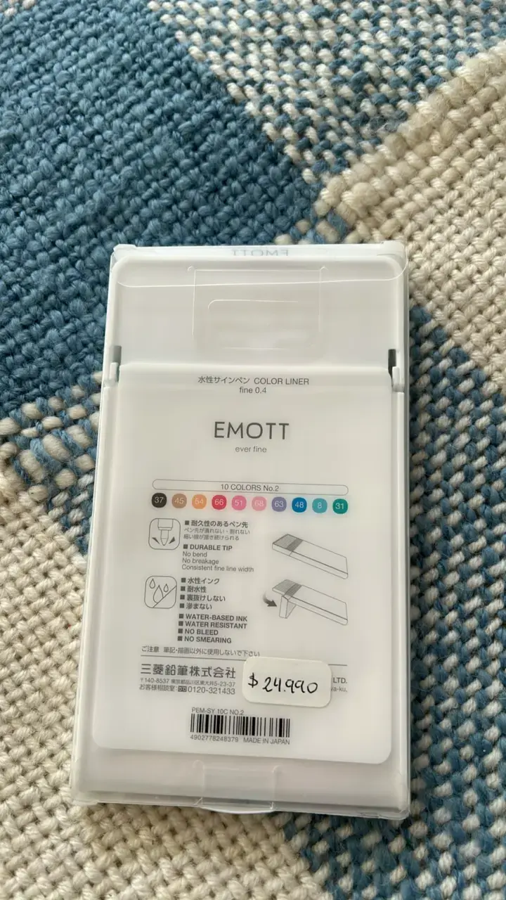 Set de Plumones Emott Ever Fine Uni - 2