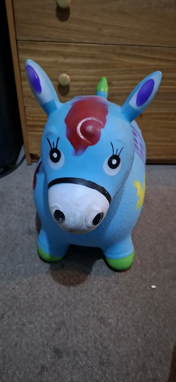 Caballo inflable de juguete para niños - 2