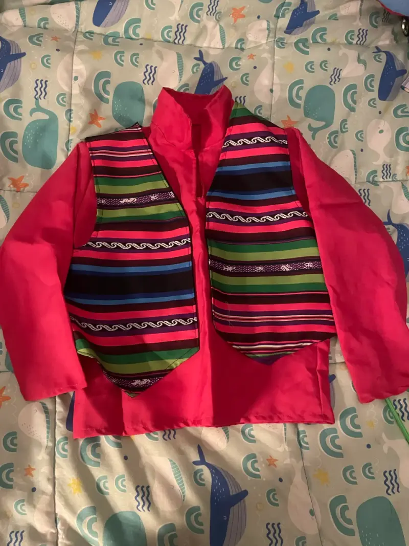 Disfraz de huaso chileno para niño talla 6 - 3