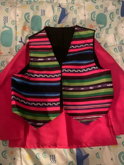 Disfraz de huaso chileno para niño talla 6 - miniatura 4