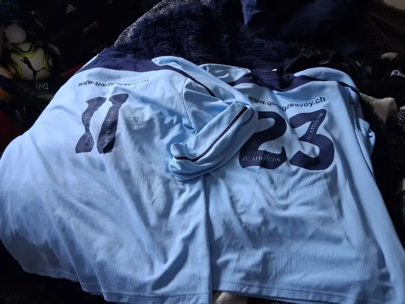 Camisetas de fútbol FC Attalens azul claro - 2