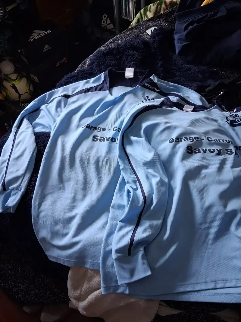 Camisetas de fútbol FC Attalens azul claro - 3