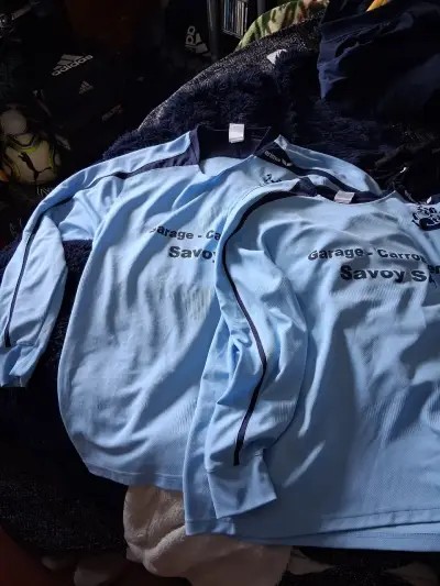 Camisetas de fútbol FC Attalens azul claro - miniatura 3