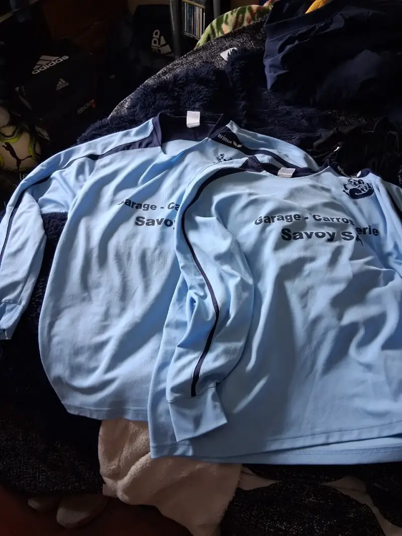 Camisetas de fútbol FC Attalens azul claro - 4