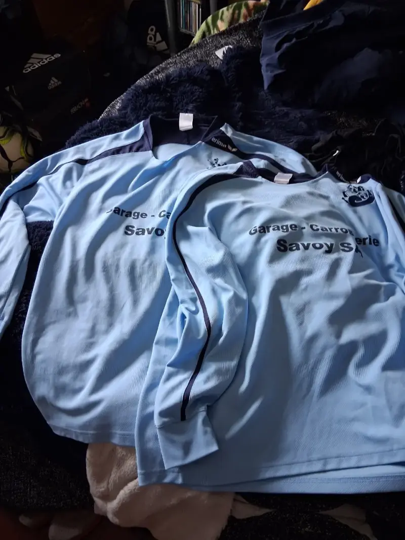 Camisetas de fútbol FC Attalens azul claro - 5
