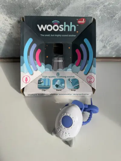 Reproductor de sonidos para bebés Wooshh con 8 sonidos relajantes - miniatura 1