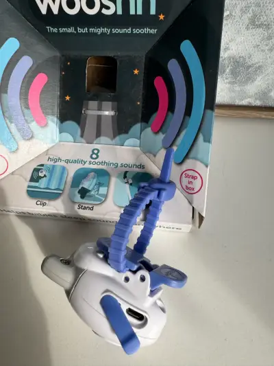 Reproductor de sonidos para bebés Wooshh con 8 sonidos relajantes - miniatura 3