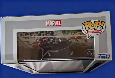 Figura Funko Pop Captain America Comic Cover - miniatura 4