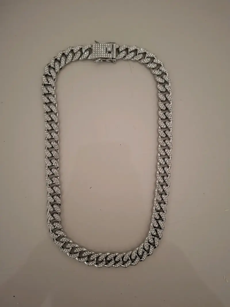 Conjunto Cadena y Pulsera Cubana. - 3