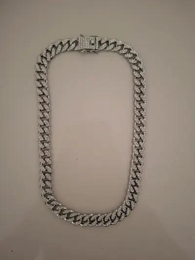 Conjunto Cadena y Pulsera Cubana. - miniatura 3