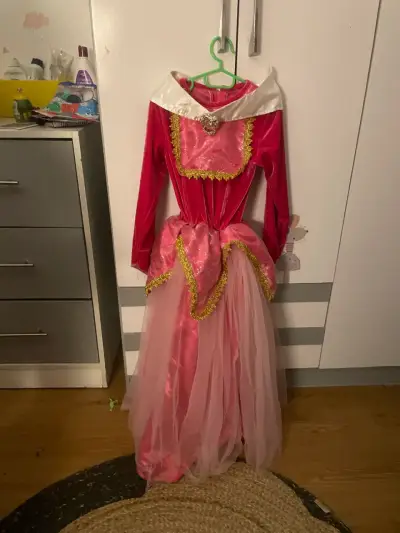 Disfraz de princesa bella durmiente talla 6 - miniatura 1