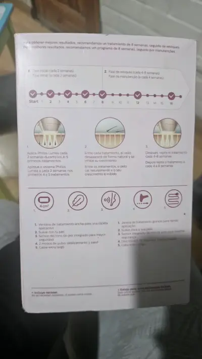 Depiladora IPL Philips Lumea Advanced - miniatura 4