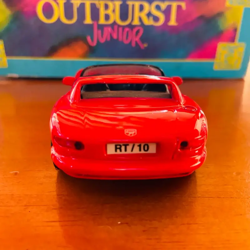 Auto Dodge Viper deportivo rojo escala 1:39 - 3