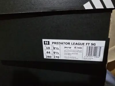 Botines de fútbol Adidas Predator rojos mixtos - miniatura 5