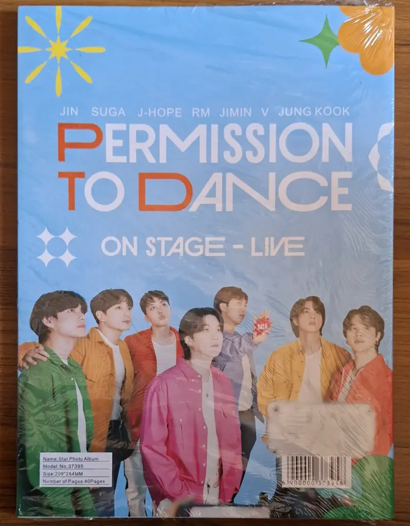 Álbum BTS Permission to Dance On Stage - Live - 2