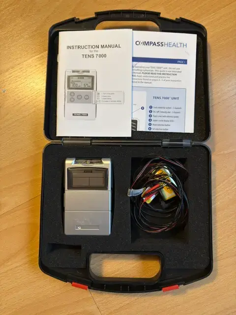 Electroestimulador TENS 7000 con accesorios - 1