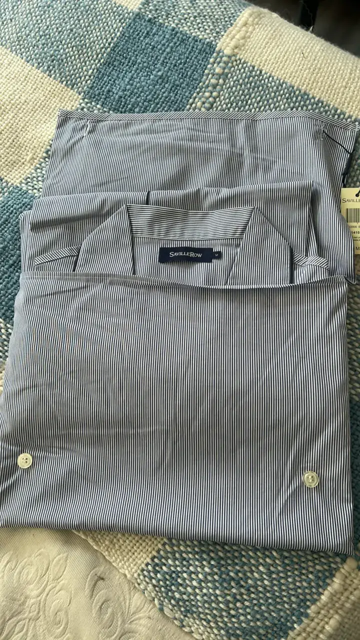 Pijama de rayas Saville Row para hombre - 4