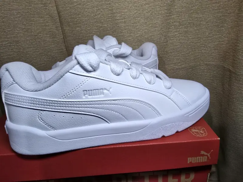 Zapatillas deportivas blancas Puma - 4