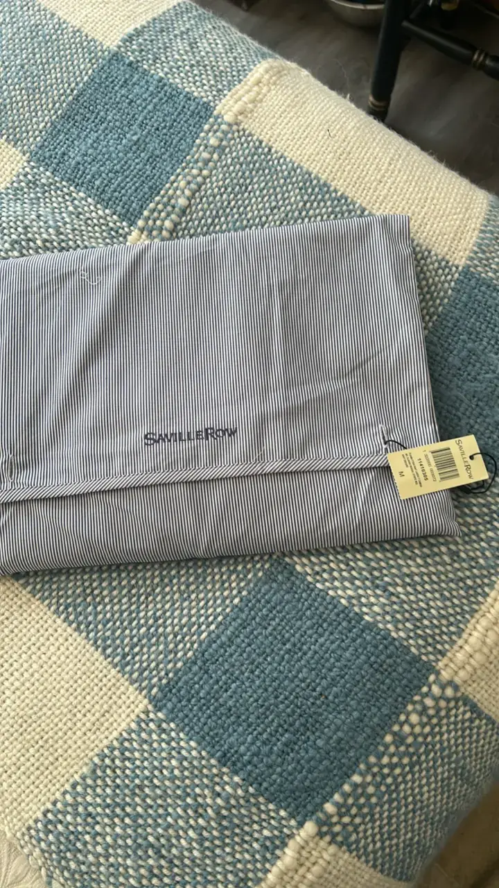 Pijama de rayas Saville Row para hombre - 5