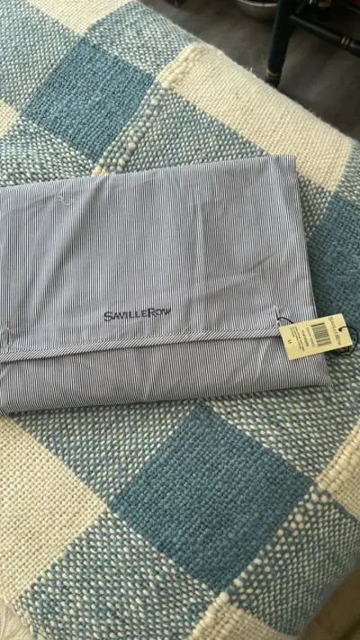 Pijama de rayas Saville Row para hombre - miniatura 5