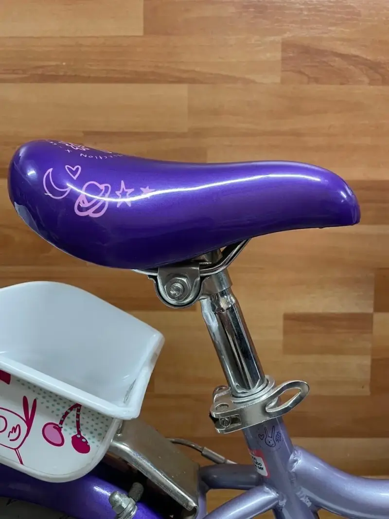 Bicicleta infantil Oxford morada con canasto - 3