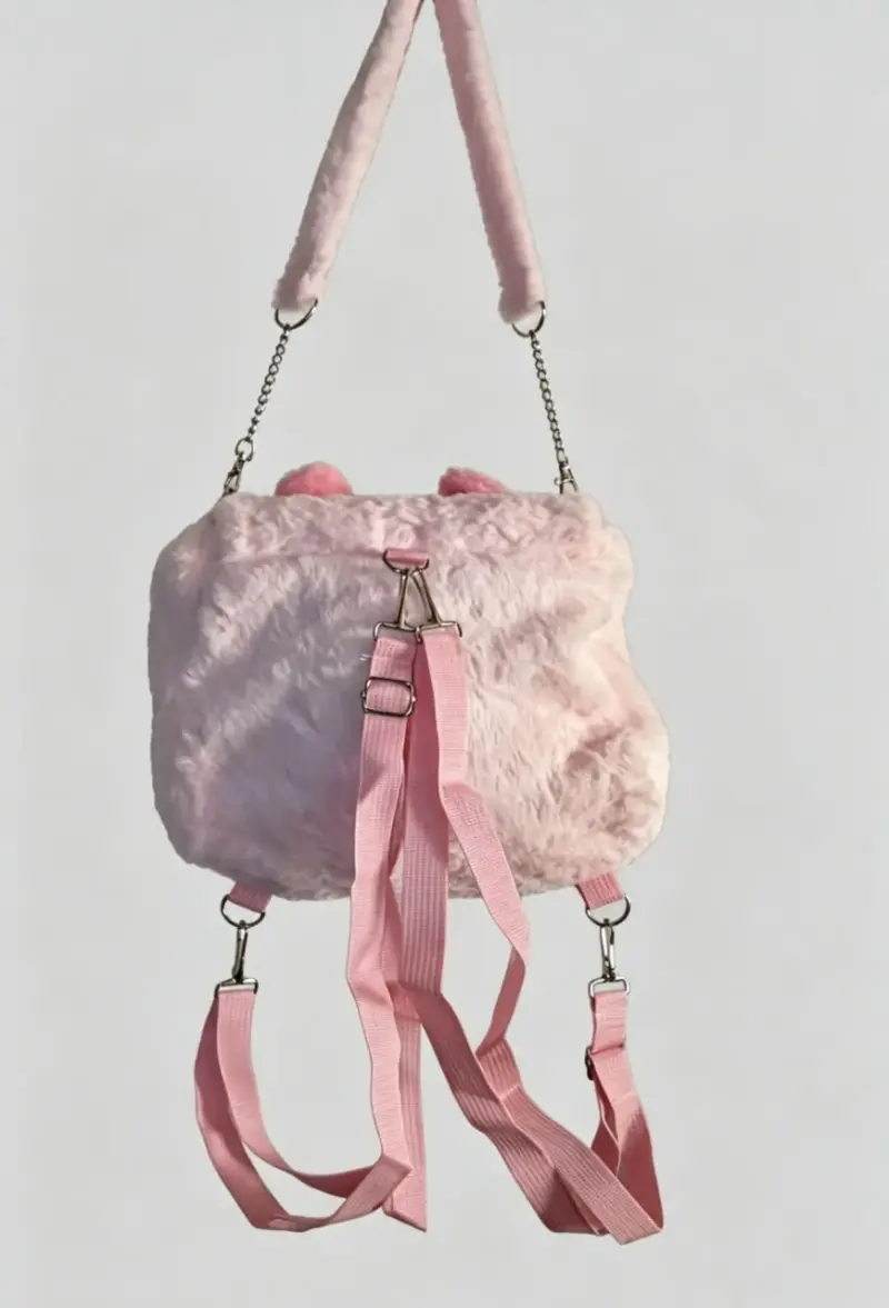 Mochila de felpa con diseño de capibara - 3