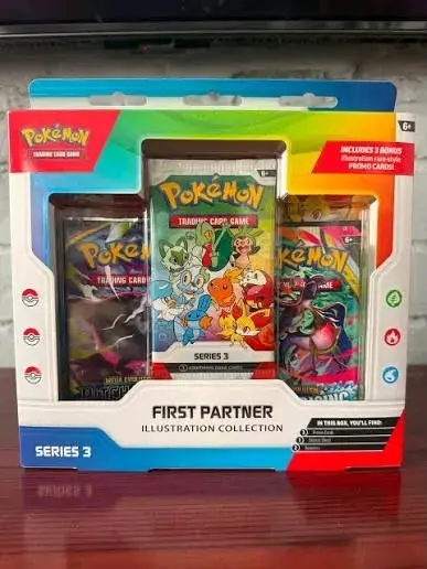 Colección de Ilustración Pokémon First Partner Series 3