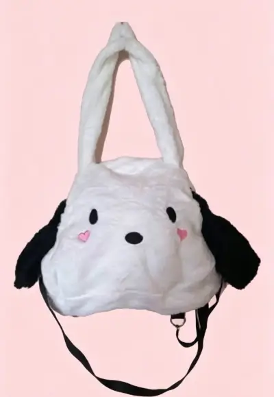 Mochila de peluche pochacco - miniatura 1