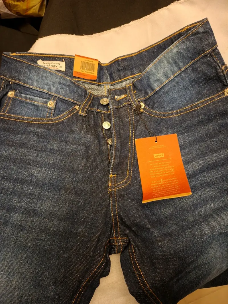 Jeans Levi's 518 Boot Cut Azul - 1