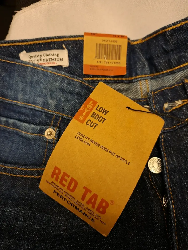 Jeans Levi's 518 Boot Cut Azul - 3