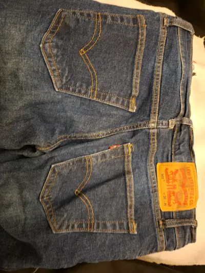 Jeans Levi's 518 Boot Cut Azul - miniatura 6