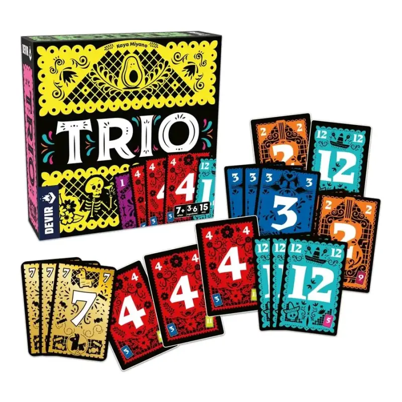 Juego de cartas Trio de Devir - 3
