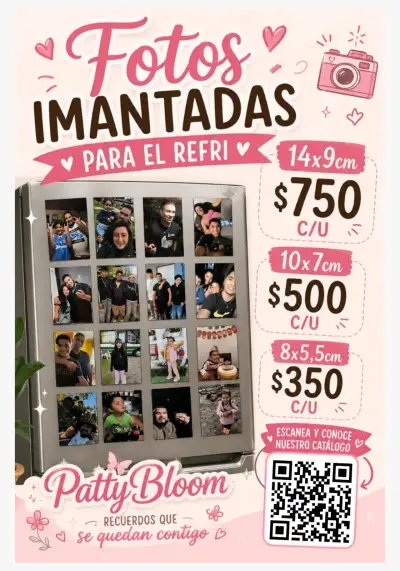 Fotos imantadas personalizadas para refrigerador - miniatura 1